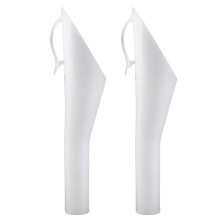 2X New Car Vehicle Fuel Filling Funnel Petrol pour Oil Tool for F150