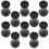 10Pcs Black Blind Cord Knobs - Plastic Pull Ends For Curtains 8