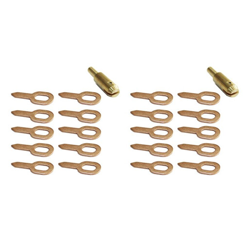 2set Straight Pull Rings Pads Chuck Stud  Spot Welding Kit Slide Hammer Dent Pulling Miracle System