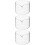 3Pièces Plat Cristallisation Verre Bec Verseur Transparent 10
