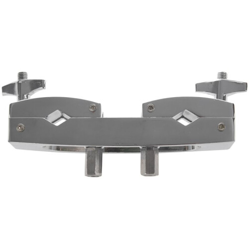 2X Metal Connecting Clamp Holder Bracket Percussion Drum Set for Cowbell Accessory