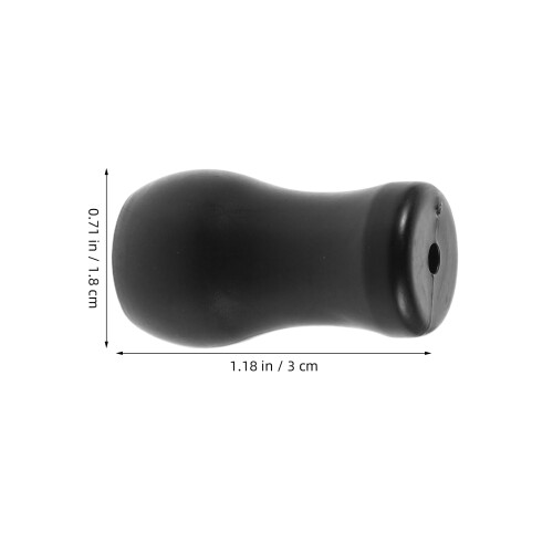 10Pcs Black Blind Cord Knobs - Plastic Pull Ends For Curtains 2