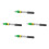 4Pièces Embouts Caoutchouc Tubes Fixation Bâtons De Randonnée Multi 8