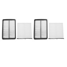 4x Filtry Powietrza Silnika i Filtry Powietrza Kabiny Pasują do 3 6 CX-5 KD45-61-J6X