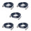 5Pièces Bnc À Câble Rg58 Noir Antenne Connecteur Précis 8