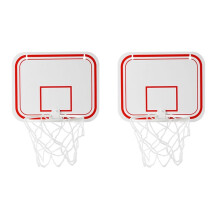 2X Sport Office Basketball Hoop Clip for Trash Can Basketball Game Small Basketball Board Clip for Waste Basket