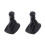 2X for   VITO 638 W638 Car Styling 5 Speed Car Shift Gear Knobs with Gaiter 1