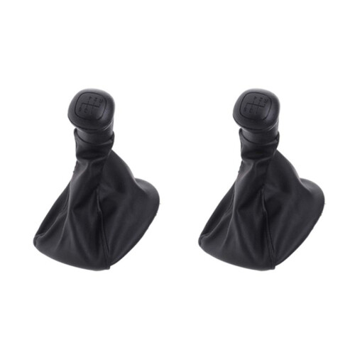 2X for   VITO 638 W638 Car Styling 5 Speed Car Shift Gear Knobs with Gaiter