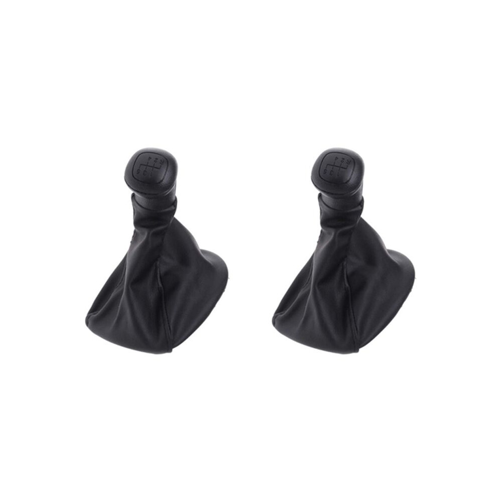 2X For Vito 638 W638 Car Styling 5 Speed Car Shift Gear Knobs With Gaiter 6031339113813
