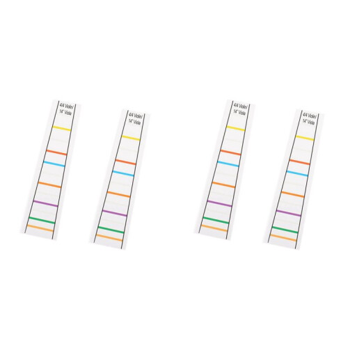 4/4 Violin Fretboard Sticker Fingerboard  Fiddle Learn Note Chart Tape 4Pcs