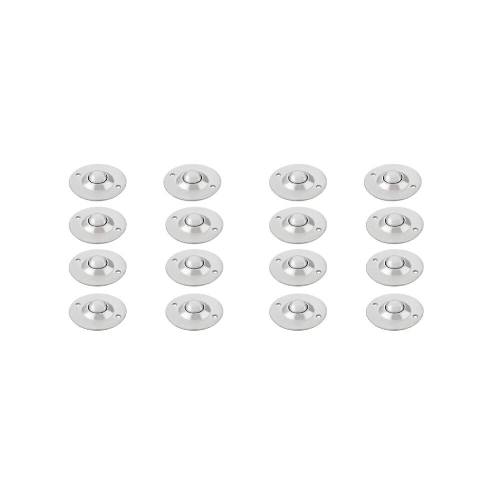 16Pcs Cy-16B 5/8-Inch Bearing Steel Roller Flange Conveyor Transfer Unit 6032215506194