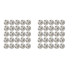 50 Stücke 608 ZZ Kugel Lager, 608Zz Metall Doppel Geschirmt Miniatur Rillen Skateboard Kugel Lager (8mm x 22mm x 7mm)