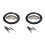 2X Solderless Connectors Design Guitar Cable DIY Guitar Pedal Patch Cable Kit 1