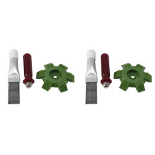 2X Radiator Comb Evaporator Air Conditioning Tools Fin Repair Comb Auto Car A/C Condenser Fin Straightener Refrigeration