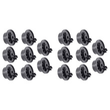 16Pcs Dishwasher Wheel Durable 165314 Dishwasher Lower Rack Wheel Replacement Fit for and Dishwasher