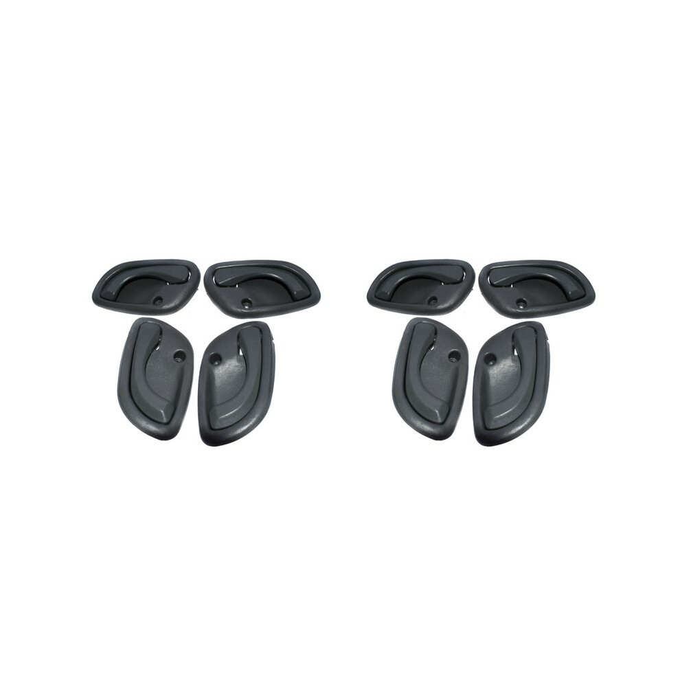 8Pcs Inside Door Handle Front Rear Left Right For Grand Vitara 95-01 83130-60G01 83110-60G01 Grey 6032701109533