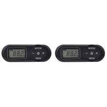 2X Portable FM Radio, Pocket Radio Receiver with Earphone FM Bass Stereo Radio for Walking Running Jogging