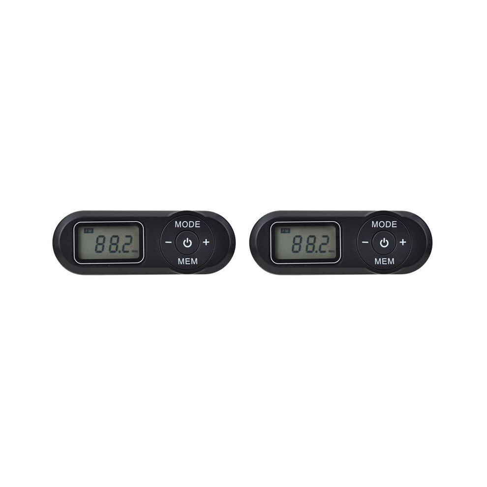2X Portable Fm Radio, Pocket Radio Receiver With Earphone Fm Bass Stereo Radio For Walking Running Jogging 6032656521725