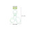 2Pièces Baguettes Insertion Lentilles Invisibles Portable Vert Clair 2