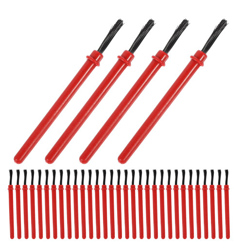 150Pièces Pinceaux Pour Tout-Petits Rouge PP Usage Maison 1
