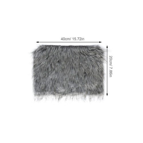 2Pièces Chauffe-Jambes Cosplay Viking Armures Fluffy Polyester 1