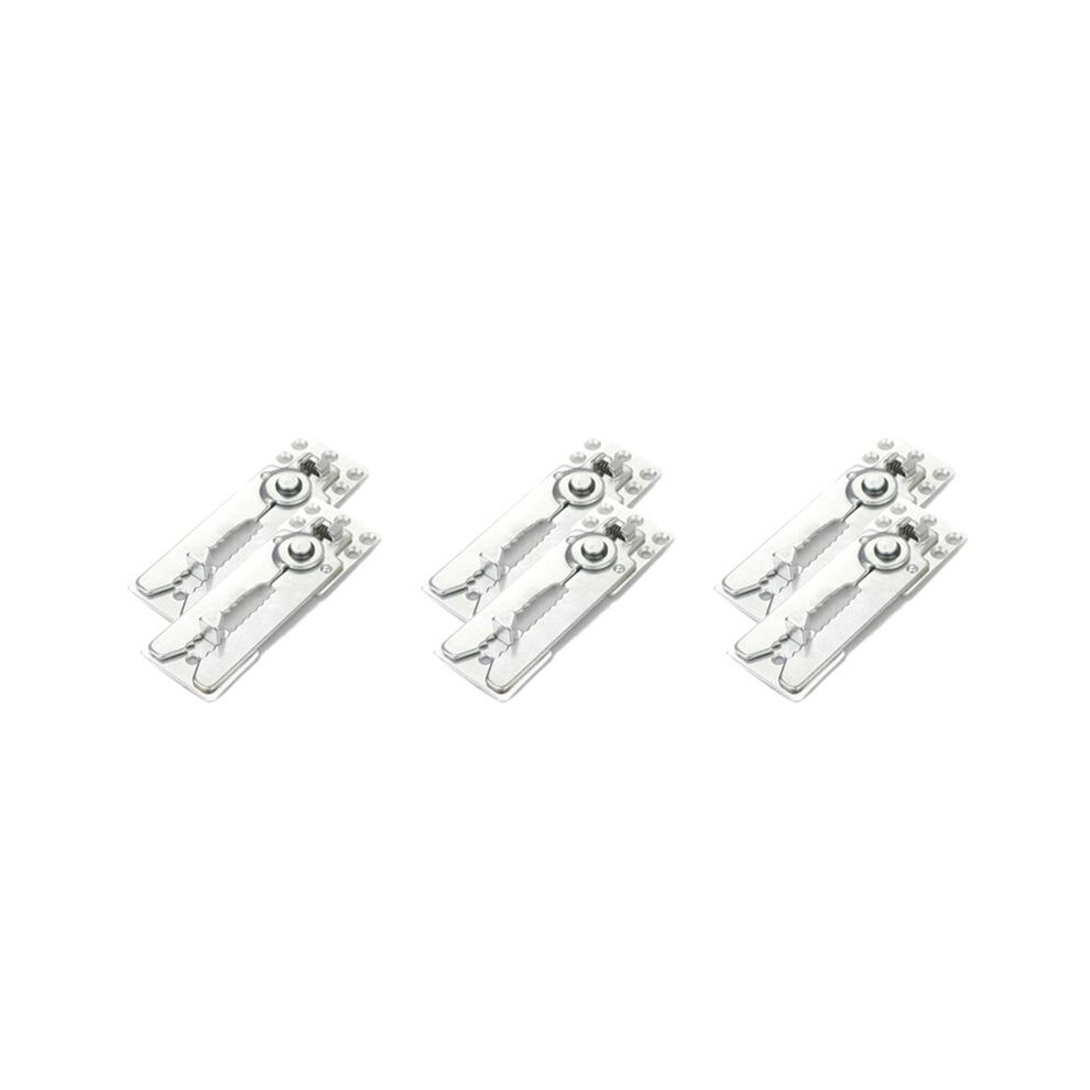 6 Packs Of Sectional Sofa Connector, Metal Sectional Sofa Furniture Connector Sectional Connectors For Sliding Sofa 4712883901058