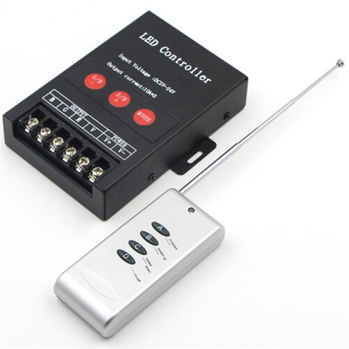 5X 30A LED Controller IR Remote  Power 360W BT Controller for RGB Strip Light DC5-24V 1