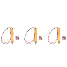 3X N20 Electric Full Metal Push Rod Push Rod for Rc Excavator Dump Truck Metal Cylinder with Motor Drive Board -6V