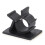 80Pcs Black Adjustable Plastic Cable Clamps Self Adhesive Car Cable Clips Wire Organizer 5
