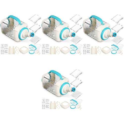 4Pièces Boîte D’observation Insectes Loupe Plastique 2
