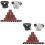 2Ensembles Ensemble Outils De Coupe-Ongles Marron Pour Animaux 6
