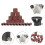 2Ensembles Ensemble Outils De Coupe-Ongles Marron Pour Animaux 9