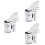 3Pièces Loupe Microscope Téléphone Mobile Clip-on Résistant 60X 6