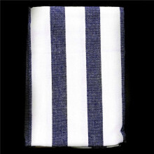 15 Pièce de Haute Qualité Bleu Blanc à Carreaux Rayé Torchon de Cuisine Serviette de Cuisine Serviette Nappe 100 % Tissu de Coton