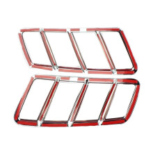 2X Chrome Hood Air Vent Cover Trim for - ML W166 GL X166 GLE GLS
