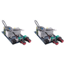 2X TPA3116 Subwoofer Amplifier Board 100W Bass Output DC12-24V Digital Small Power Amplifiers Video Audio Accessories