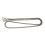 2Pcs Silver Metal Shoulder Bag Chain Versatile Cross Body Strap 9