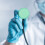 10Pcs Green Silicone Diaphragm Covers Stethoscope Bell Protectors 6
