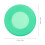 10Pcs Green Silicone Diaphragm Covers Stethoscope Bell Protectors 2