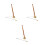 3Pcs Traditional Chime Bells for Temple Meditation Use 5