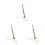 3Pcs Traditional Chime Bells for Temple Meditation Use 8