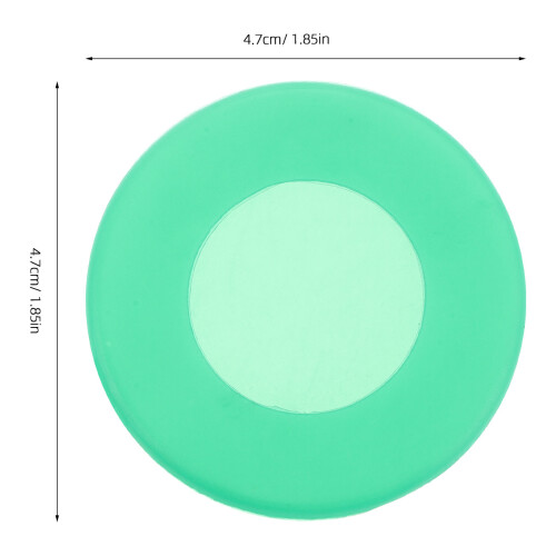 10Pcs Green Silicone Diaphragm Covers Stethoscope Bell Protectors 2