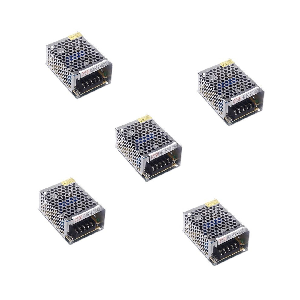 5X Ac 100V - 240V To 5V 5A 25W Voltage Converter Switches Power Supply Part For Guided Stripes 4711505029439