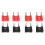 8 Pcs Screw Type Dual Banana Plug Speaker Connectors 436 + Type 1