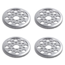 4X Aluminum Alloy 48P Spur Gear 80T for Sakura D3 Cs S Xi XIS 1/10 Drift Racing Car