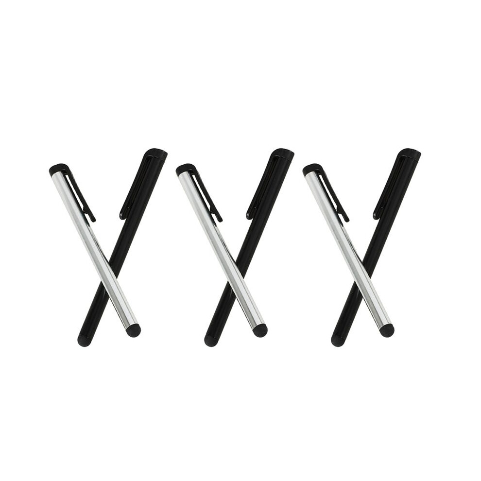 Universal Stylus Pens For /Itouch//Touchscreen Devices! 4X Pens, 2 2 Silver/Black 4711662779963
