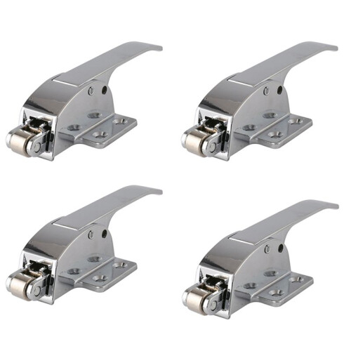 4X Stainless Steel Spring Loaded Walk in Freezer Cooler Door Handle