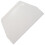 6pcs 19 cm x 12.5cm Flat White Plastic Cake Decorator Dough Pastry Scraper Tool 3