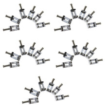 Satz Von 30 Ersatz-Chrom-Tremolo Bruecke Saettel fuer E-Gitarre