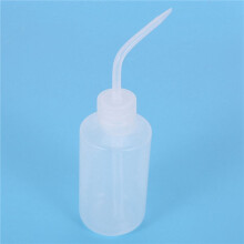 5X 250ML 8OZ Capacity Tattoo Wash Clear White Plastic Green Soap Squeeze Bottle